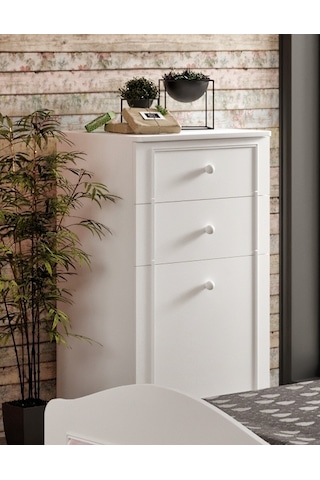 Tokyo Beyaz Şifonyer