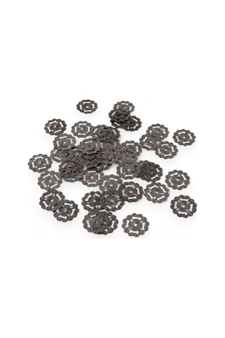 Gölge Çiçeği Modeli 22 Mm Metal 10 Adet Küpe Aparatı, Bileklik Ucu, Broş Aksesuar