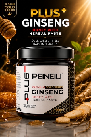 Plus Ginseng, Maca Extract, Tongkat Ali, Çakşır Otu, Panax Içeren Kuvvet Bitkisel Karışımlı Macunu 240 Gr