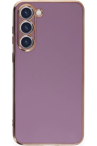 Samsung Uyumlu Galaxy S23 Kılıf Volet Luxury Seri Kamera Korumalı Silikon Kapak