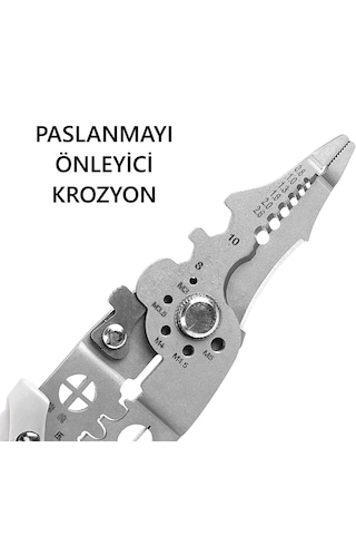 Profesyonel Çok Amaçlı Tel Sıyırıcı Pensesi