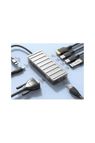 100w 7in1 Usb-c Hub Adaptör Hb-12