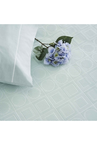 Taç Jakar Doretta Çift Kişilik Pike Takımı Mint 000000001000047218 Mint