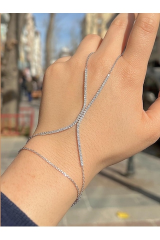 Gümüş Su Yolu Şahmeran Bileklik Cm89e566 Diğer