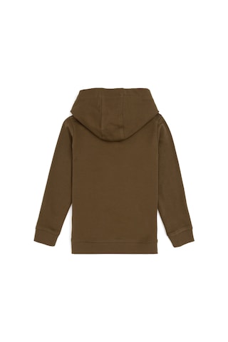U.S. Polo Assn. Erkek Çocuk Haki Kapüşonlu Sweatshirt 50289125-VR027
