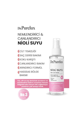 Nioli Suyu İntim Genital Koku Önleyici+yatıştırıcı+hyaluronik Asit & Kolajen Tonik Mist