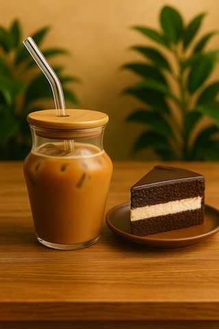 500 Ml Chubby Borosilikat Cam Bardak Bambu Kapaklı, Isıya Dayanıklı, Şeffaf Ve Modern Tasarım Cam - Şeffaf