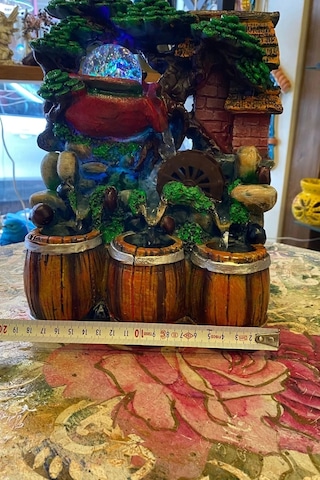 Su Şelalesi Feng Shui Su Objesi Doğa 3 Gözlü