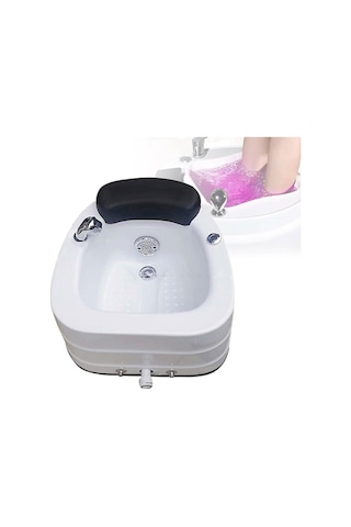 Taşınabilir Pedikür Ayak Spa Küveti, Pedikür Kasesi, Ayak Banyosu, Ayak Jakuzisi, Pedikür Spa Küveti, Akrilik Pedikür Sandalyesi, Şampuan Lavabosu, Lavabo, Spa Ayak Duşu, Çamaşırhane