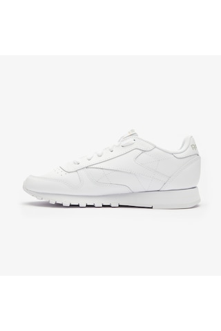 Reebok Classic Leather Kadın Beyaz Spor Ayakkabı Düz 100008496 Beyaz