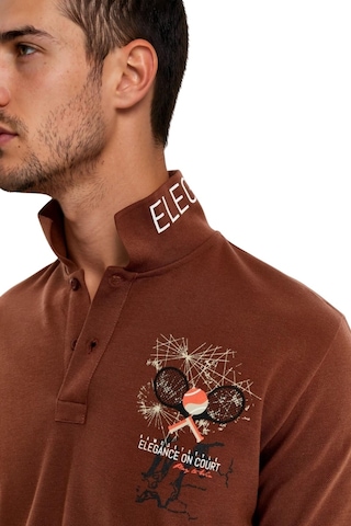 Arma Ar-ma Erkek Polo Yaka Tişört Resim Baskili Örme Kumaş Regular Fit %100 Pamuk 30/1 Çift Toplama Penye Pike Y31374357702 Kahverengi-k7