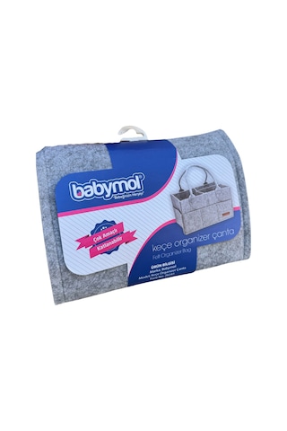 Babymol Çok Amaçlı Keçe Organizer Gri