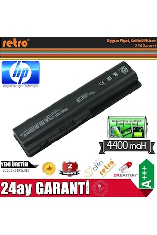 Hp G50, G60, Cq60 Pavilion Dv5, Dv6, Ks524aa Notebook Bataryası, Laptop Pili / Rcl-034