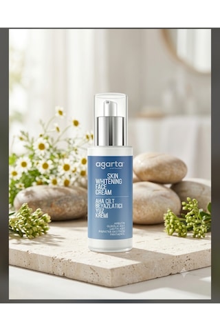 Agarta Aha Cilt Beyazlatıcı Yüz Kremi Aydınlatıcı & Leke Karşıtı Gece Bakımı 50 Ml