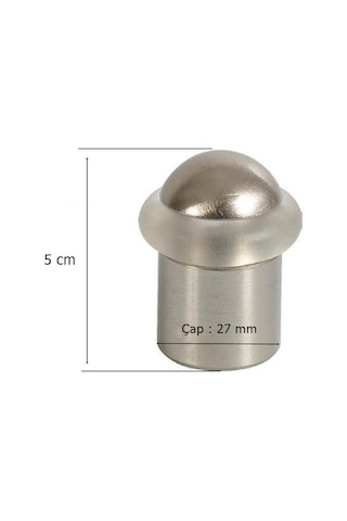 Lüx Kapı Yer Zemin Tamponu Stoper Saten 5 Cm N11.112