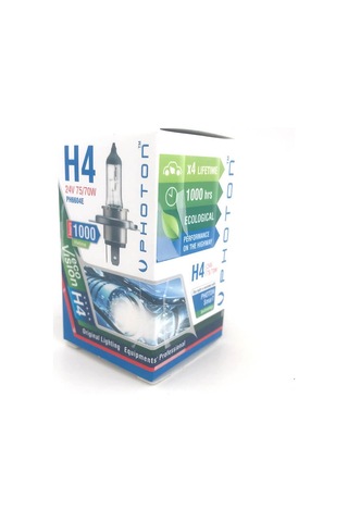 Photon H4 24V 75 70W Eco +%30 Fazla Işık