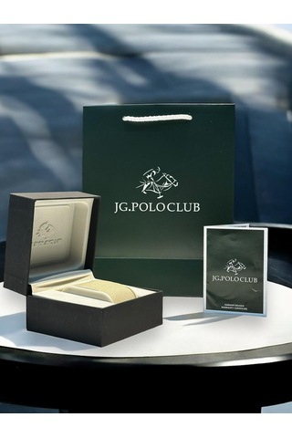 Jg.polo Club Silikon Kordon 2 Yıl Garantili 5 Atm Suya Dayanıklı Erkek Kol Saati+bileklik Jg.ot.2333.1 Rose Gold