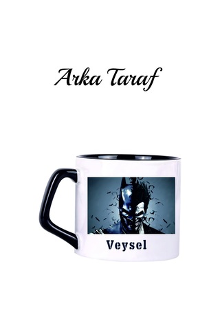 Batmanjoker Temalı Kişiye Özel Kupa Bardak Beyaz