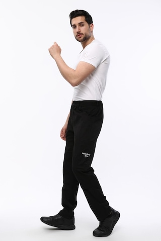 Uniprom İş Pantolonu Mercedes Benz Servis Pantolonu Diz Destekli Siyah