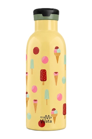 Mamawata Ice Cream Pipetli Çocuk Termos Matara 470 Ml Paslanmaz Çelik Sızdırmaz Yalıtımlı Suluk Sarı Mamawata Ice Cream Pipetli Çocuk Termos Matara 470 Ml Paslanmaz Çelik Sızdırmaz Yalıtımlı Suluk Sarı