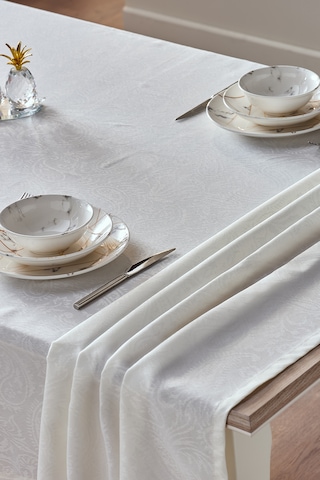 Glory Masa Örtüsü 140x240cm - Krem