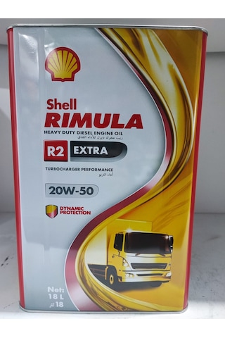 Shell Rimula R2 Extra 20W-50 Motor Yağı 18 L