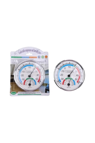 Powermaster Pm-24666 Analog Sıcaklık Nem Ölçer Termometre