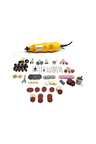 Rolwal Mini Taşlama Gravür Hobi Seti 226 Parça - 32000 Rpm