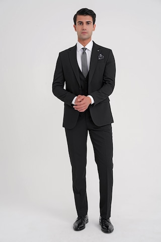 Efor Tk 921 Takım Slim Siyah Klasik Siyah