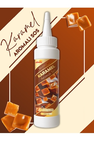 Karamel Sos - Waffle & Pankek & Tatlı & Dondurma Sos - 300gr