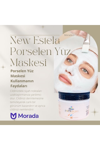 Profesyonel Yüz Maskesi Porselen 400gr