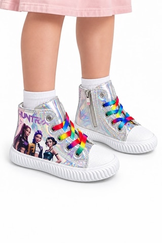 Nese Shoes Hunterix & Huntrx Temalı Kız Çocuk Spor Ayakkabı, Sneaker, Fermuarlı Ve Bağcıklı Siyah Açık Gri Nese Shoes Hunterix & Huntrx Temalı Kız Çocuk Spor Ayakkabı, Sneaker, Fermuarlı Ve Bağcıklı Siyah Açık Gri