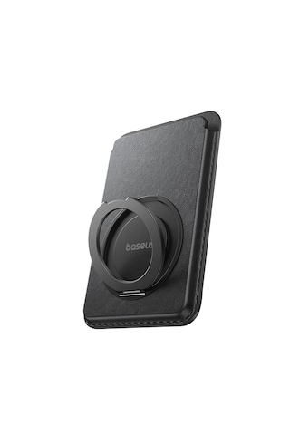 Baseus Magpro 3 Manyetik Standlı Cüzdan, Siyah Cüzdan