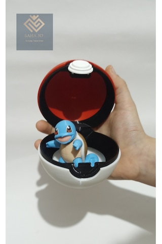 Pokemon Poke Topu Squirtle Hediyeli