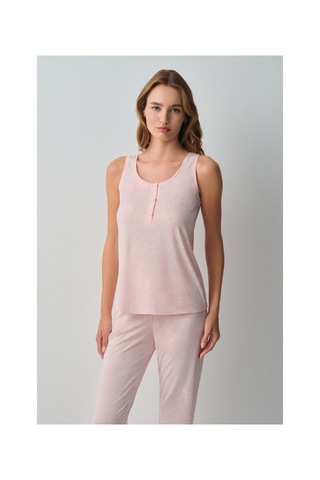 Suwen Daily Atlet Pantolon Pijama Takımı Wsh10510032880 Pembe Melanj