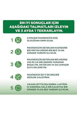 Marc Çamaşır Makinesi Temizleyici Çam ve Okaliptus Ferahlığı 250 ML