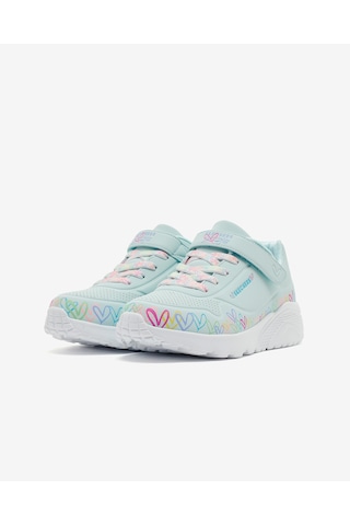 Skechers Uno Lıte Büyük Kız Çocuk Mavi Sneakers 314091l Lbmt Mavi