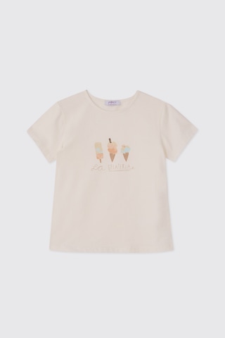 Panço Kız Çocuk Şort Tişört 2'li Somon Alt Üst Takım 2611gk17007 Pembe