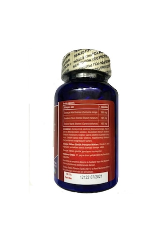 Vitapol Turmeric Milk Thistle Artichoke Gluten Free 100 Kapsül 3