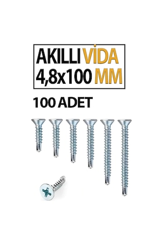 Akıllı Vida 4,8x100 Mm 100 Adet Diğer