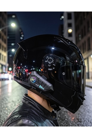 Kask İçi Intercom Kulaklık Bluetooth 5.3 1000m 1000mah