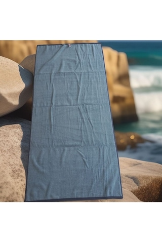 Özdilek Double Colour Plaj Havlusu 70x145 Lacivert-mavi