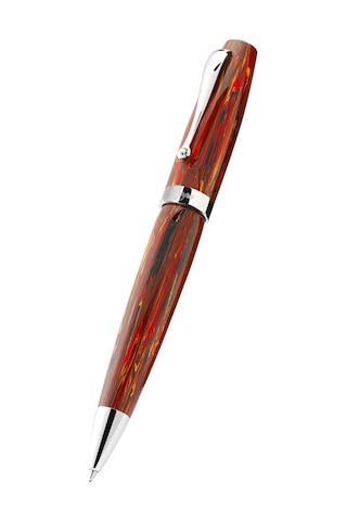 Montegrappa Mia Flaming Heart Özel Üretim, Kahverengi, Tükenmez K Siyah