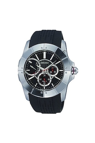 Seiko Snt027p Lord Modeli Siyah Silikon Kordon Siyah