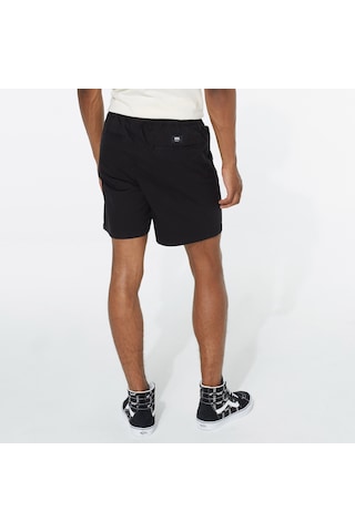 Vans Range Relaxed Elastic Erkek Siyah Şort Düz Vn0a5fkdblk1 2800282
