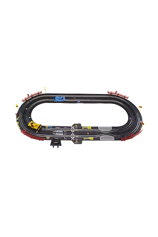 1/43 Ölçek Yarış Pisti Işıklı Formula Pisti İki Kişilik Top Turbo