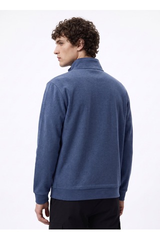 Limon Mavi Erkek Sweatshirt L6wm-swt9517 Indigo Melanj