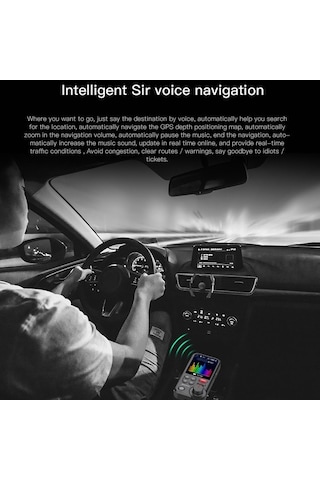 Novahub Araba Mp3 Çalar Fm Verici, 1.8 Renkli Ekran, Çift Usb, Eller Serbest, 5v/3a Qc3.0, 87.5-108mhz