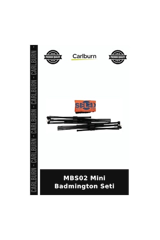 Delux Serisi Mbs02 Mini Badmington Seti Öğrenci Tatil Oyun