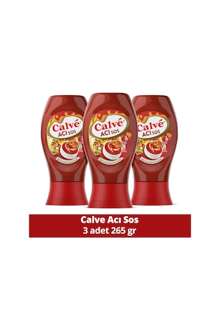 Sos Acı 265 Gr X3 Adet